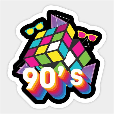 90s Retro 90s Party 1990s Costume by wbdesignz | 90's sticker, 90s party, Retro 90s