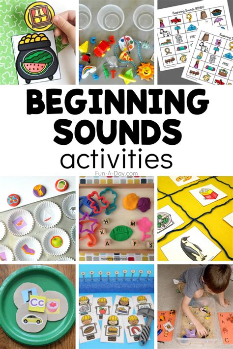 25+ Beginning Sounds Activities and Printables - Fun-A-Day!