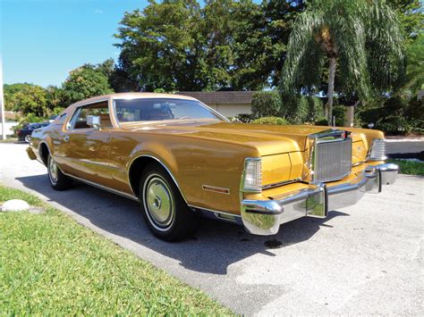 1974 Lincoln Continental Mark IV 'Gold Luxury Group' | Fort Lauderdale ...