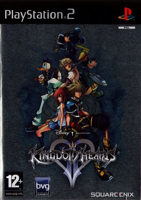 Kingdom Hearts II (2005) PlayStation 2 box cover art - MobyGames