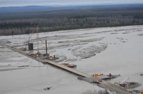 Work Resumes on State’s Longest Bridge – Tanana River Crossing in ...