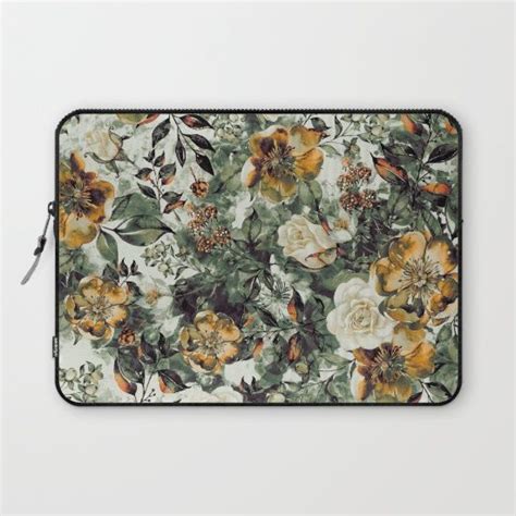 floral, flowers, digital, floral... | Laptop sleeves, Floral, Sleeves