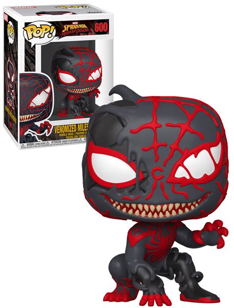 Funko POP! Marvel Spider-Man Maximum Venom #600 Venomized Miles Morales ...