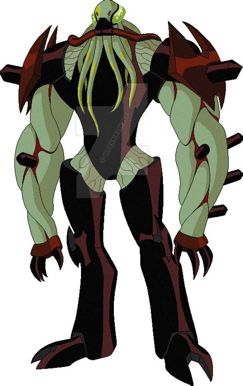 Vilgax (Original Series) - second form by InfernalWolf on DeviantArt