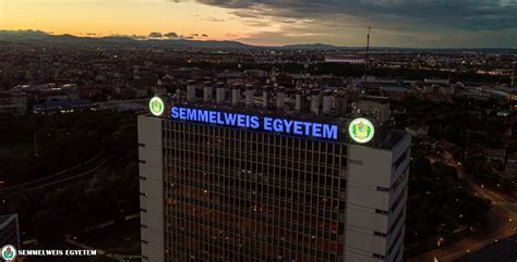 Semmelweis University light inscription at 88 metres – Semmelweis ...