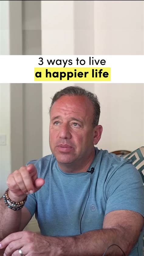 David Meltzer on Twitter: "3 ways to live a happier life https://t.co ...