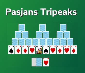 Pasjans Tripeaks - Graj online na Solitaire Paradise