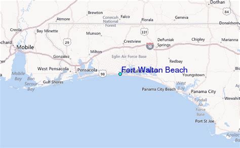 Fort Walton Beach Tide Station Location Guide