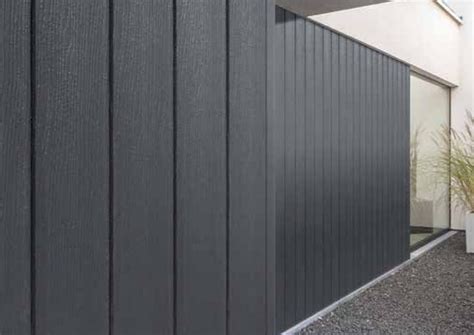 Grey Cladding | Vertical Design | Embossed | RAL 7016 | Cladding, Vertical design, Exterior cladding