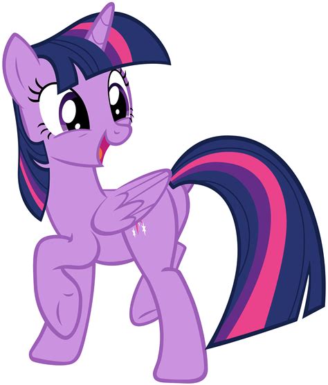 Twilight Sparkle Turns to You Excitedly by AndoAnimalia on DeviantArt