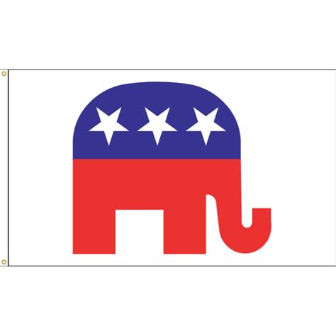 POLITICAL REPUBLICAN ELEPHANT - Liberty Flag & Banner Inc.