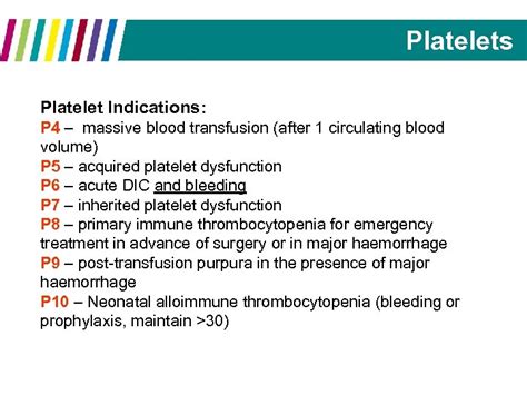 Transfusion Third Year Medical Student Teaching Friday 11