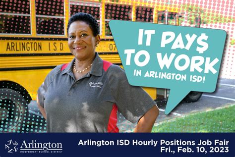 Arlington ISD hourly job fair rescheduled for Feb. 10