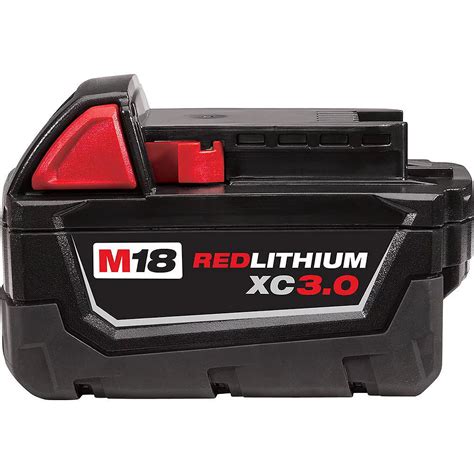 Milwaukee Tool M18 18V Lithium-Ion Extended Capacity (XC) 3.0 Ah ...