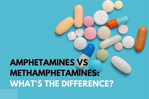 Methamphetamine vs amphetamine - safetews