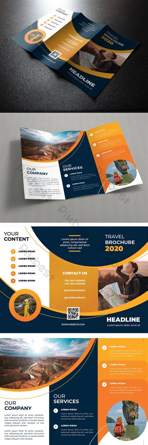 Creative Travel Brochure Design Template | AI Free Download - Pikbest