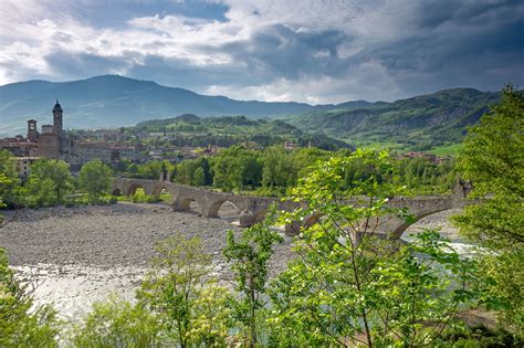 Bobbio the Devil's Bridge, Italy