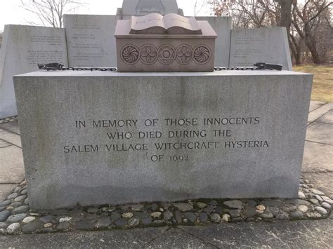 Witchcraft Victims' Memorial - Salem Witch Museum