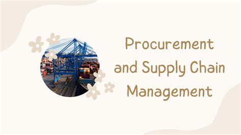 Procurement and Supply Chain Management: The Essentials