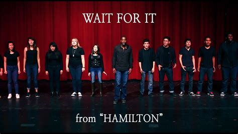 "Wait For It" from HAMILTON (Musicality Cover) - YouTube