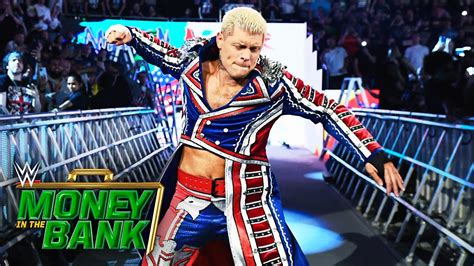 Cody Rhodes makes an electric entrance: Money in the Bank 2023 highlights - YouTube