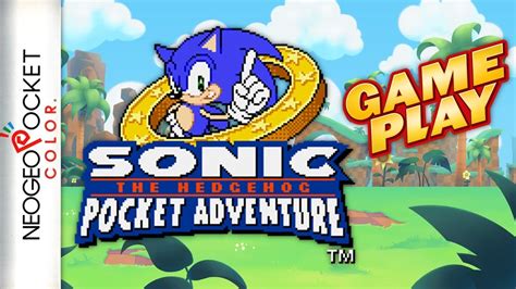 Sonic the Hedgehog Pocket Adventure (Neo Geo Pocket Color) - [Gameplay ...