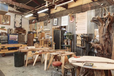 An Inside Look at Nick Offerman’s California Woodshop - This Old House