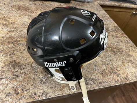 Vintage Black Cooper SK2000 L Hockey Helmet | SidelineSwap