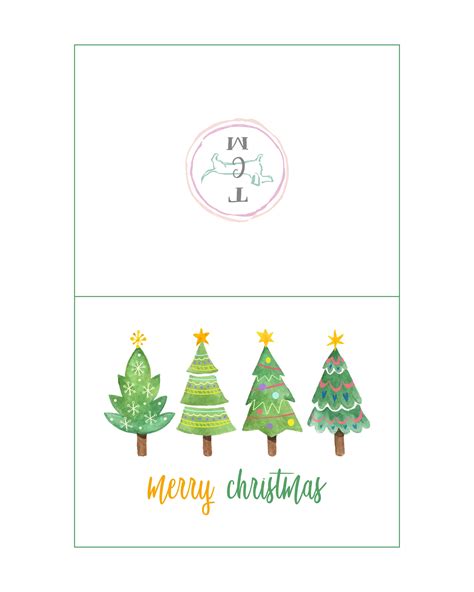 Printable Cards For Christmas