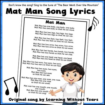 Mat Man: A Fun & Interactive Song | All About Me & My Body | Social Skills