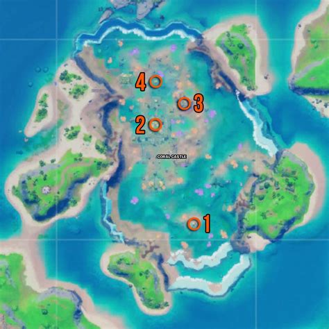 Fortnite Floating Rings at Coral Castle locations: How to collect them all | GamesRadar+