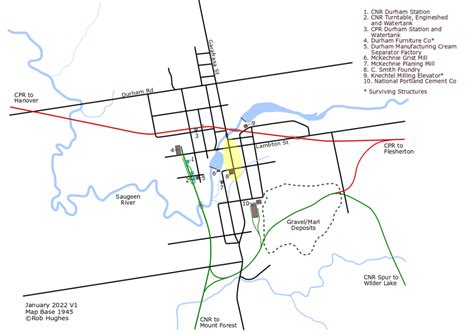 Durham Railway Stations – Ontario Railway Stations