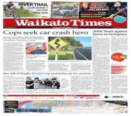 Waikato Times - Waikato Times Epaper : Read Today Waikato Times Online Newspaper