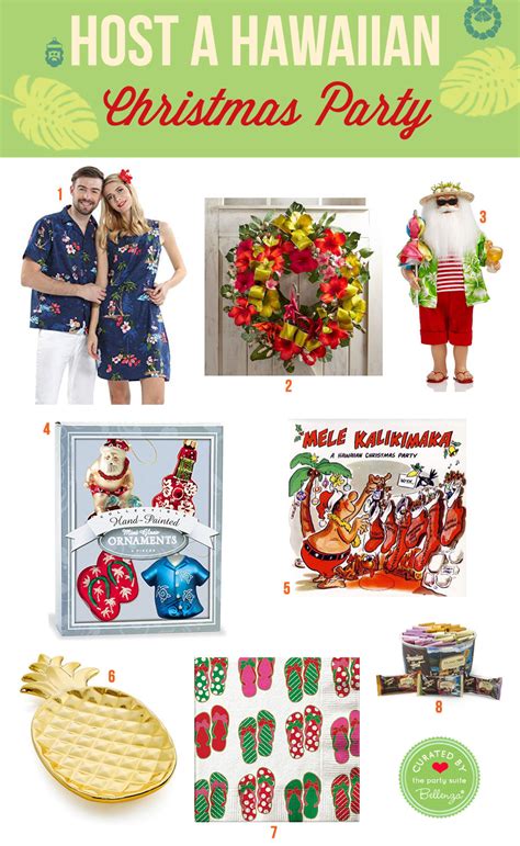 Host a Hawaiian Christmas Party with Whimsical Ideas!