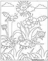 Free BUG Coloring Pages For Download Printable PDF sketch template
