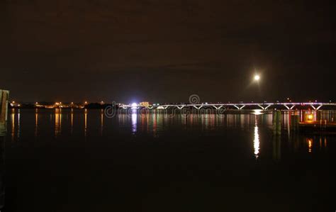 Potomac River Night Scenic stock image. Image of potomac - 85618439