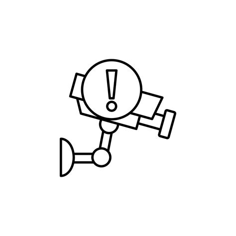 surveillance camera sign vector icon illustration 23036450 Vector Art ...