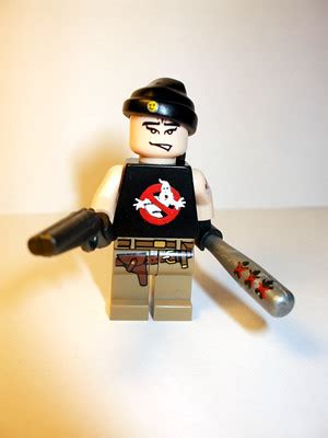 Zombie Hunter custom minifig | Custom LEGO Minifigures