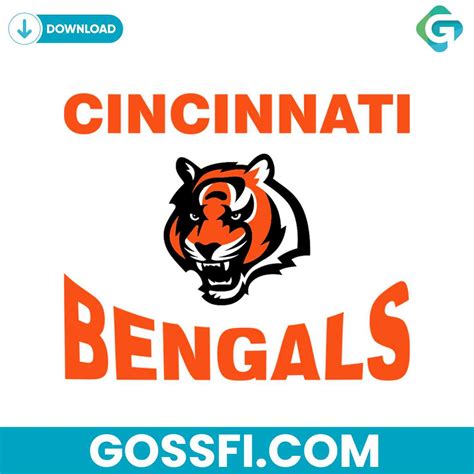 Cincinnati Bengals Mascot Svg Cricut Digital Download - Gossfi.com