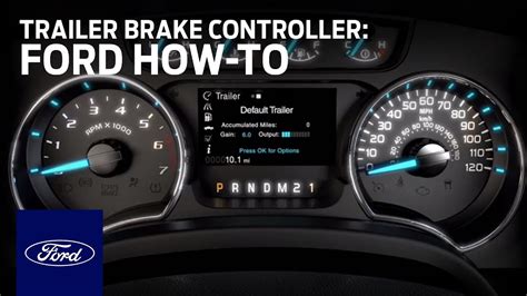 Ford Trailer Brake Controller Installation