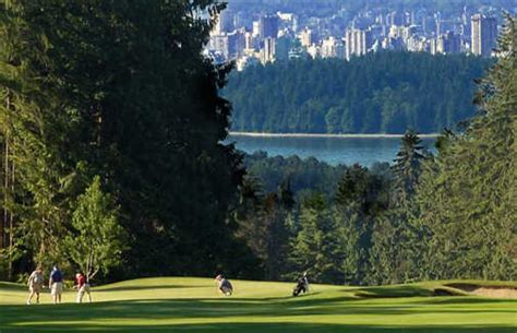 Capilano Golf and Country Club in West Vancouver, British Columbia ...