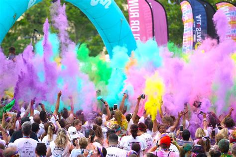 Color Run All-Star 5K runners take on new colors during race through ...