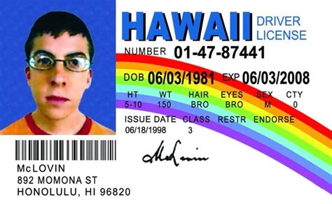 Wholesale Novelty Fake IDs - McLovin