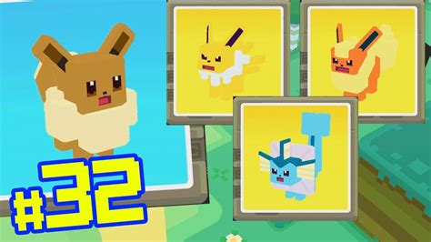 ASÍ EVOLUCIONAS A EEVEE #32 | Pokémon Quest - YouTube