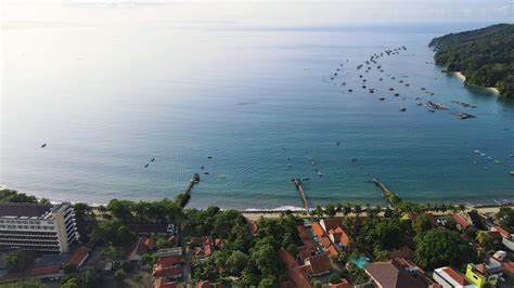 Beautiful Aerial View of Pangandaran Beach, Indonesia · Free Stock Photo