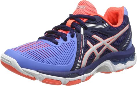 ASICS Gel-Netburner Ballistic, Women's Volleyball Shoes, Blue (Columbia Blue/Silver/Navy-6193 ...