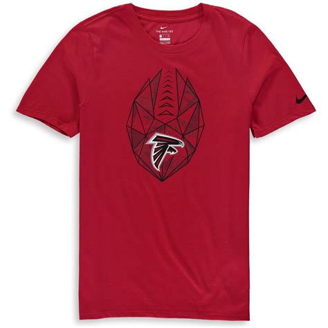 Youth Atlanta Falcons Nike Red Football Icon Performance T-Shirt