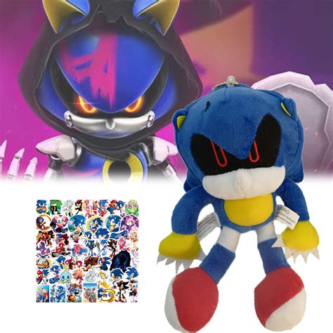 Buy Metal Sonic Plush, 20cm/7.9in Metal Sonic Plushies, Classic Metal Sonic Plushy Sonic Plush ...