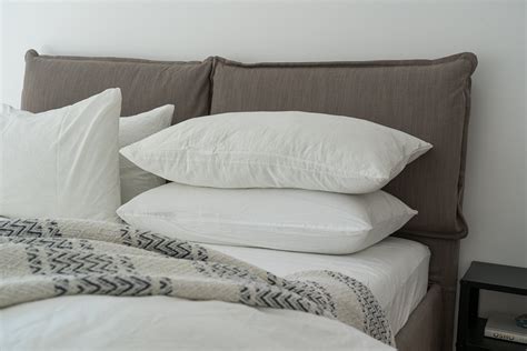 White Pillows on a Bed · Free Stock Photo