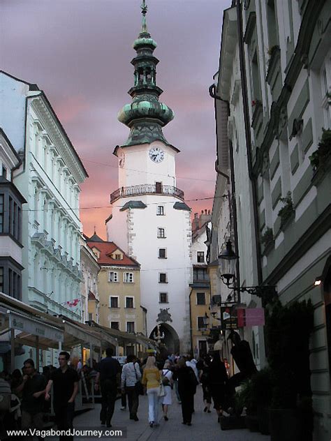 Tourist attractions in Bratislava, Slovakia